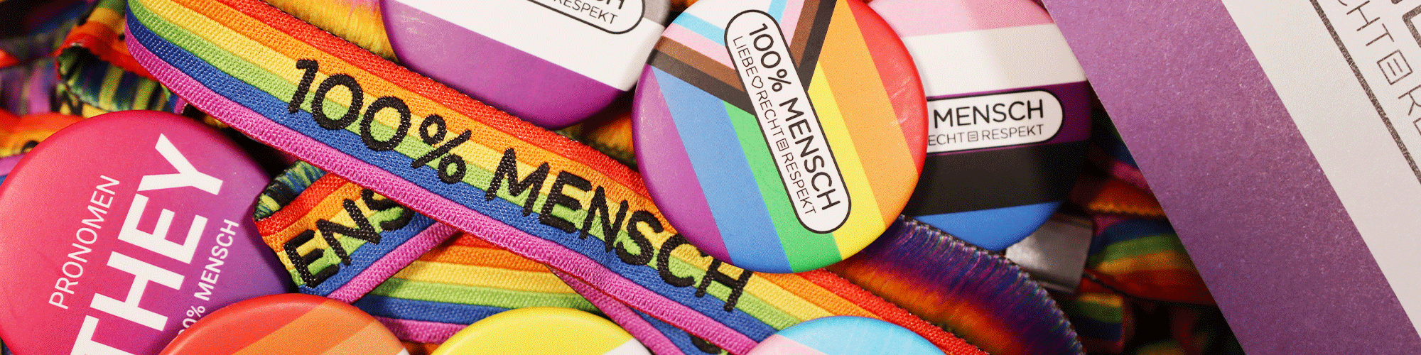 Projekt Mensch Banner Accessoirs