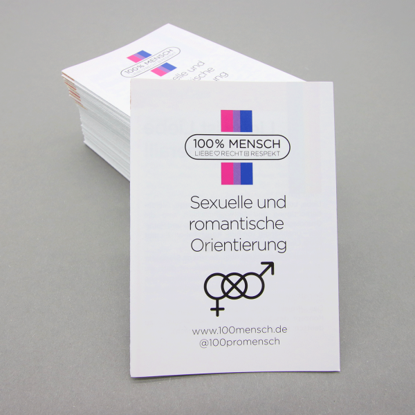 Infoflyer sexuelle Orientierung