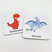 Memo-Spiel "Die Dinosaurier des großen Waldes"