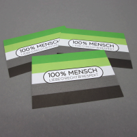 Aufkleber aromantisch (3er-Pack)