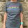 T-Shirt "MENSCH" feminin L grau