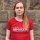 T-Shirt "MENSCH" Digitaldruck feminin S grau
