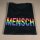T-Shirt "MENSCH" Digitaldruck feminin S grau