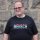 T-Shirt "MENSCH" Digitaldruck maskulin 5XL schwarz